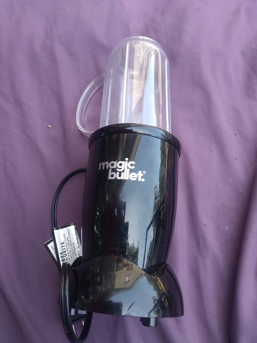 Black Personal Blender - Compact Countertop Mixer